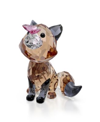 Swarovski Фигурка Idyllia Fox and Butterfly Crystal