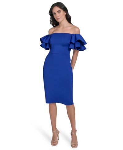 Eliza J Women's Off-The-Shoulder Sheath Dress
