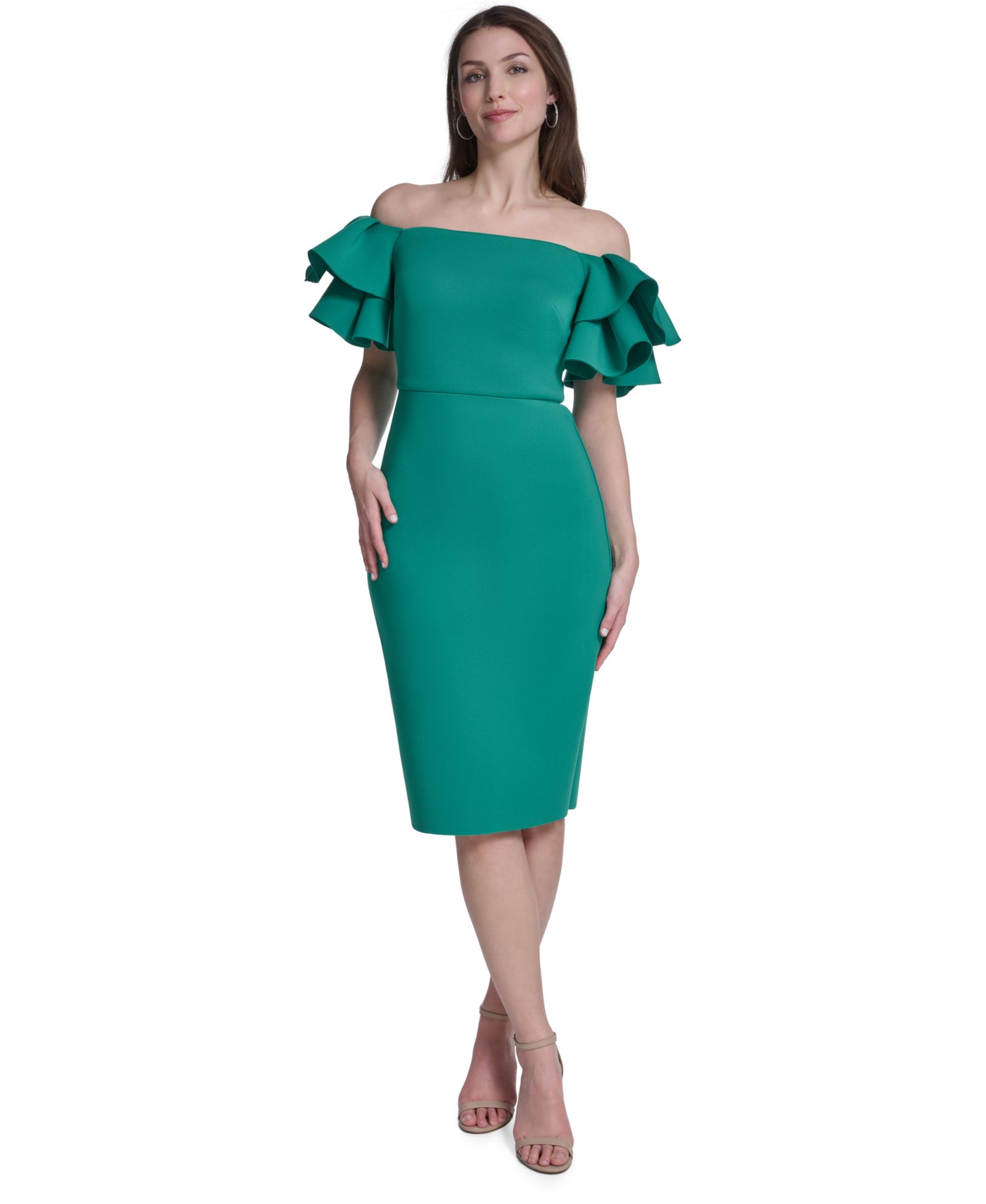 Eliza J Women's Off-The-Shoulder Sheath Dress
