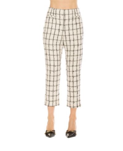 Alexia Admor Women's lio Tapered Pants with Contrast Welt Pocket Detail