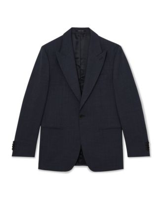 Мужской приталенный шерстяной блейзер REISS Fiber Tailored-Fit