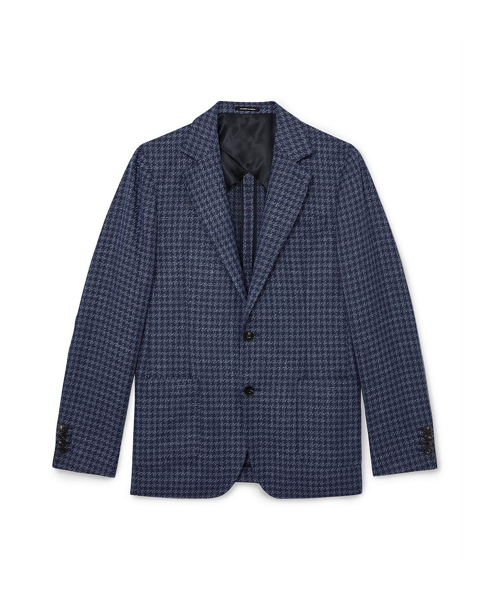 REISS Мужской блейзер Romana Single-Breasted Check