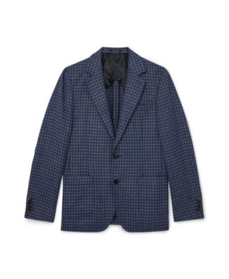 REISS Мужской блейзер Romana Single-Breasted Check