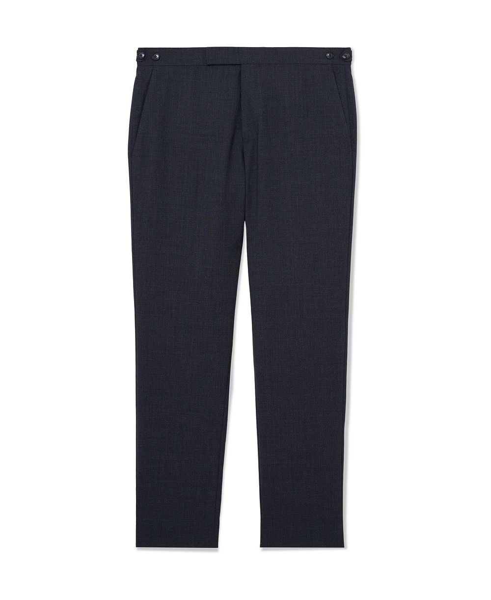 Мужские брюки REISS из шерстяного текстиля Tailored-Fit