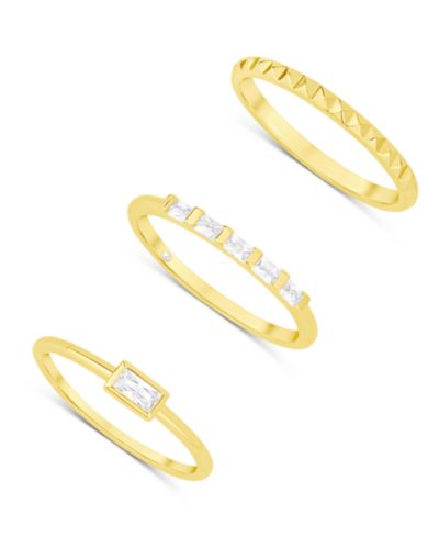 Кольцо And Now This Cubic Zirconia Stack