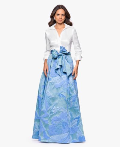 Женская рубашка-платье Betsy & Adam Long-Sleeve Collared Shirt Dress