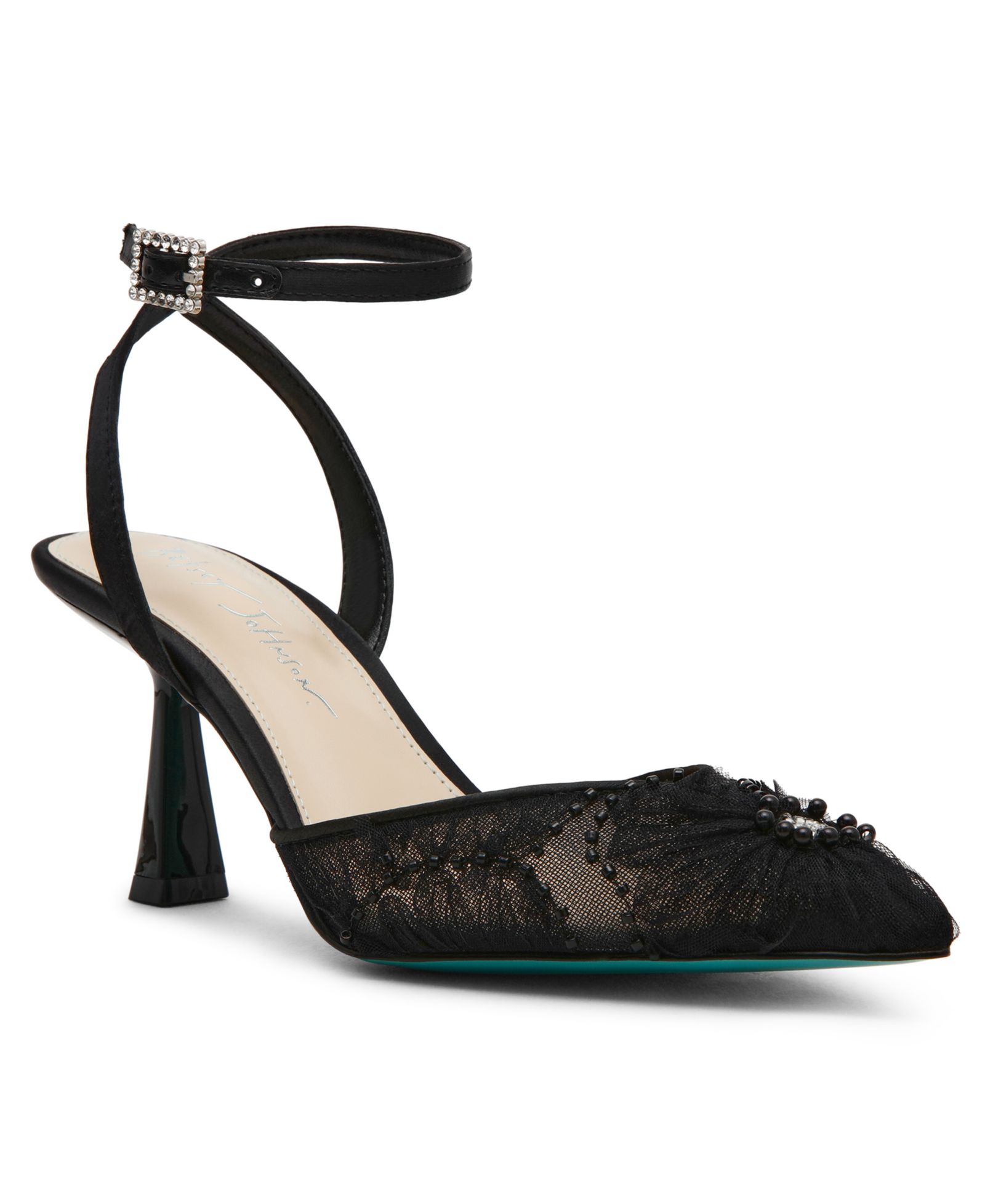 Betsey Johnson Women's Delia Ankle Strap Pumps