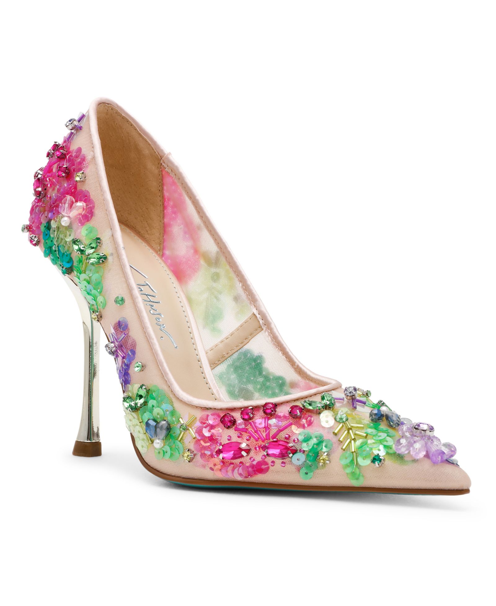 Женские слипоны Betsey Johnson Netta Mesh