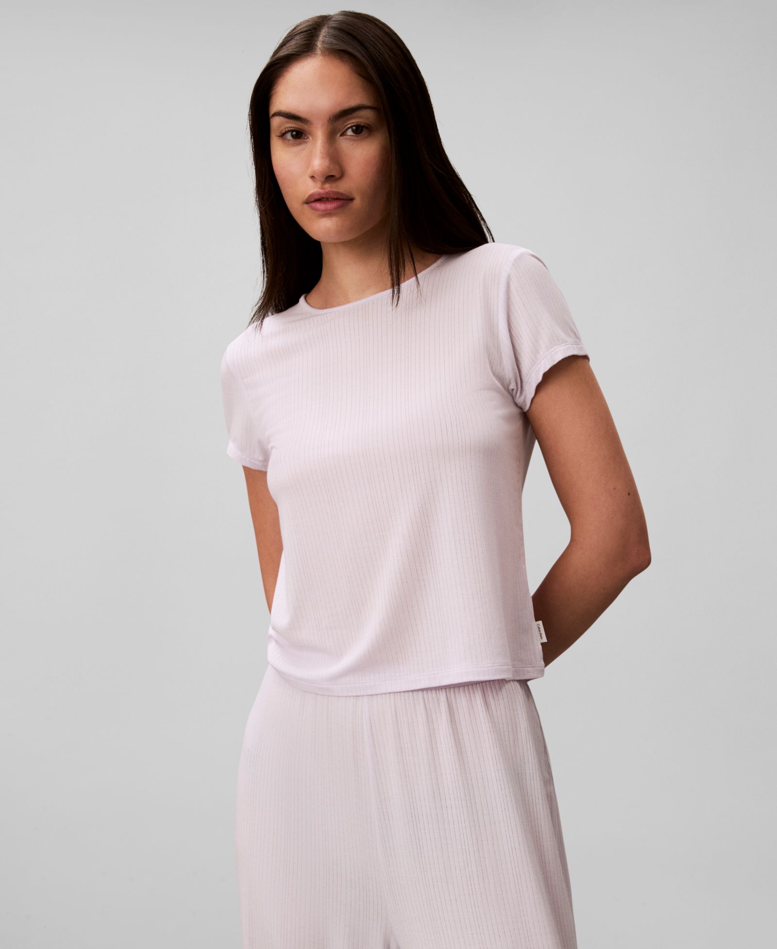 Calvin Klein Women's Baby Crewneck T-Shirt QS7618