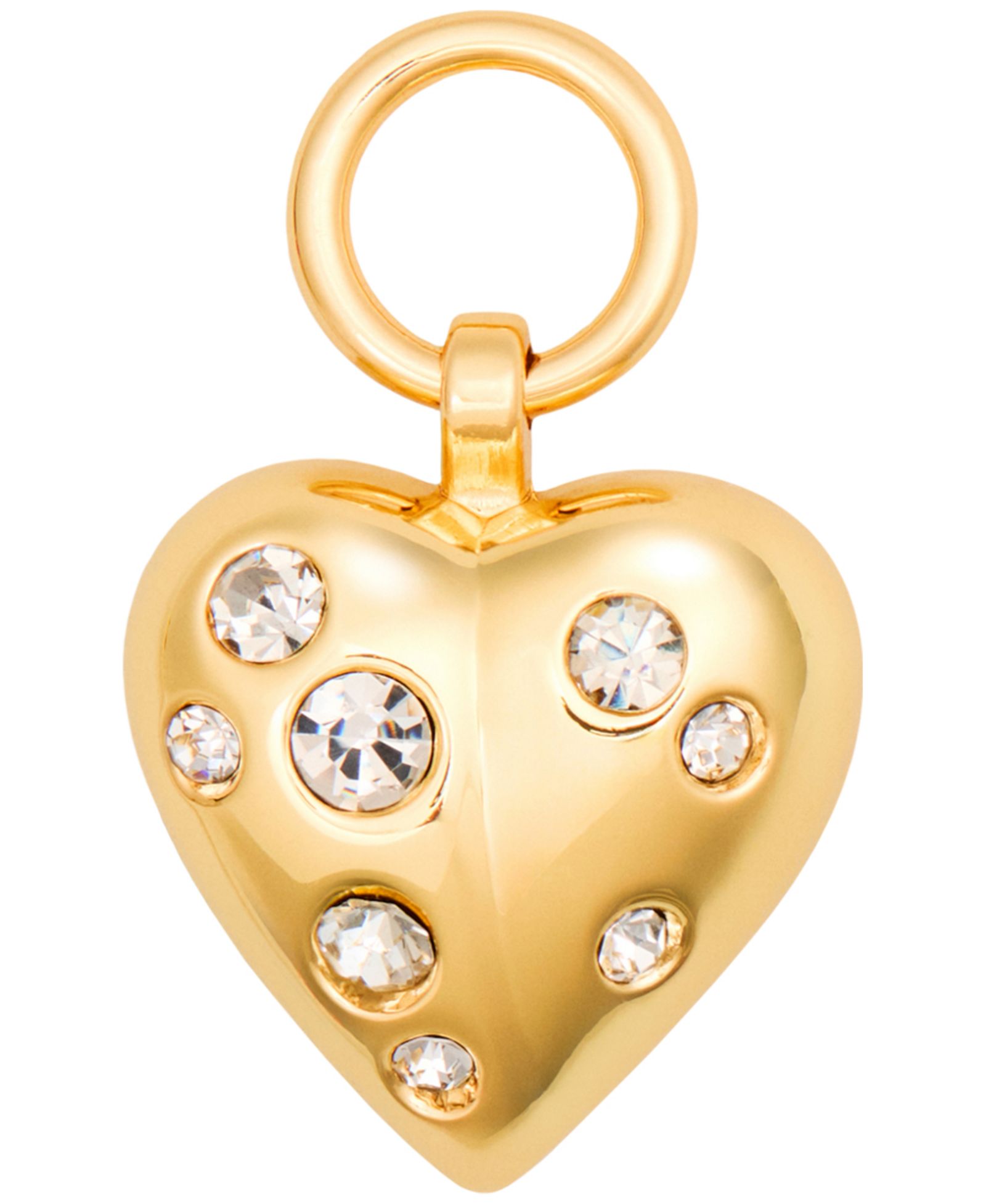 Carolina Herrera серьга-подвеска Heart Stud