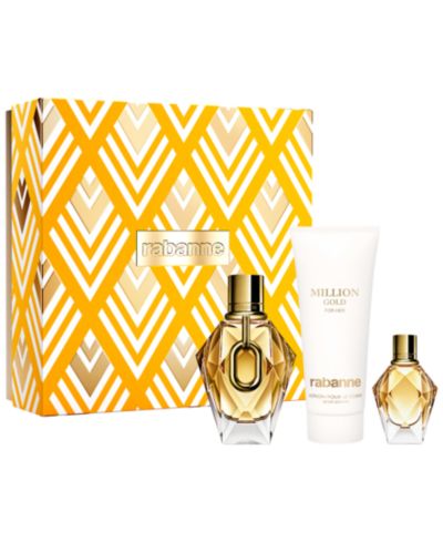 Rabanne Million Gold набор из 3 предметов: парфюмерия для нее