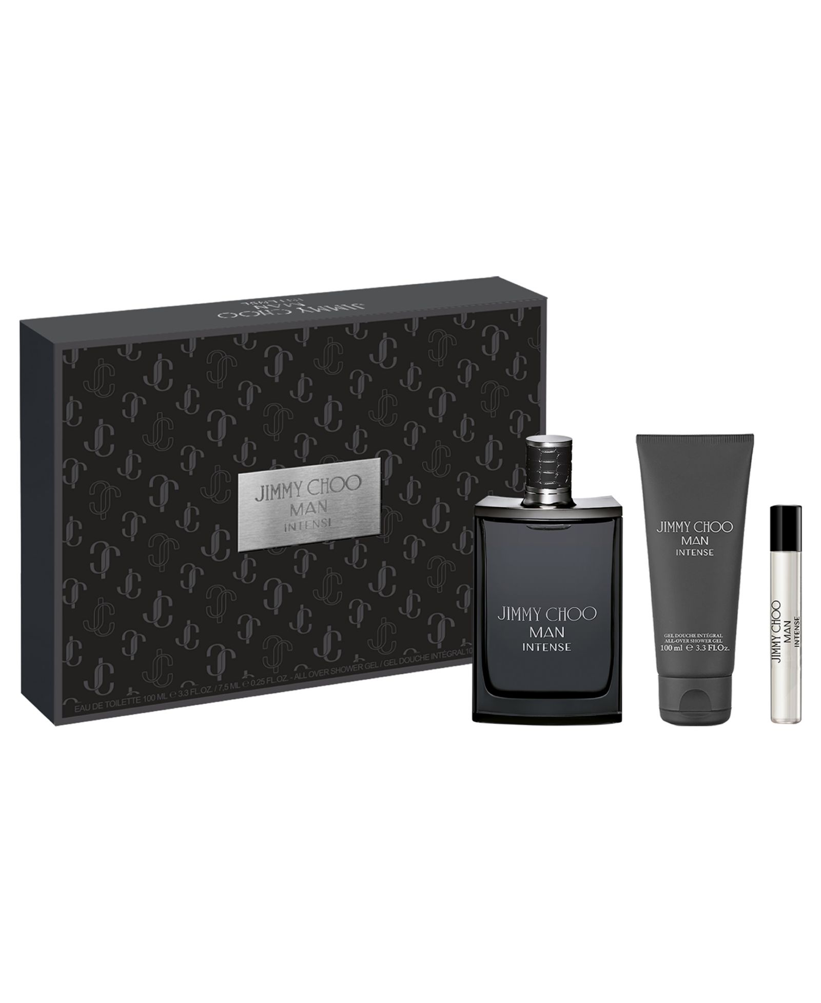 Набор парфюмерии Jimmy Choo Man Intense Eau de Toilette Spray, 3 шт.