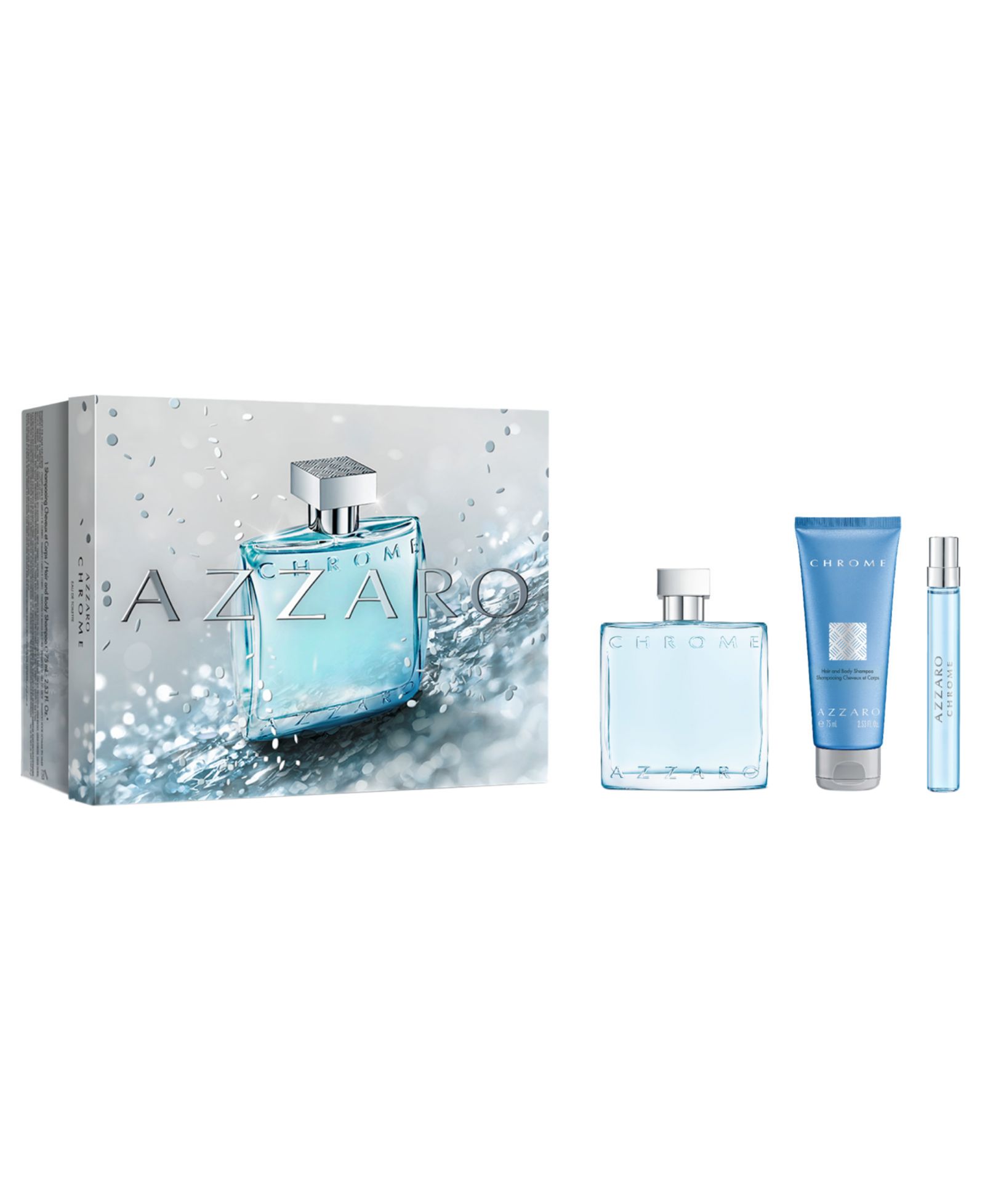Azzaro 3-Pc. Chrome Eau de Toilette Подарочный набор