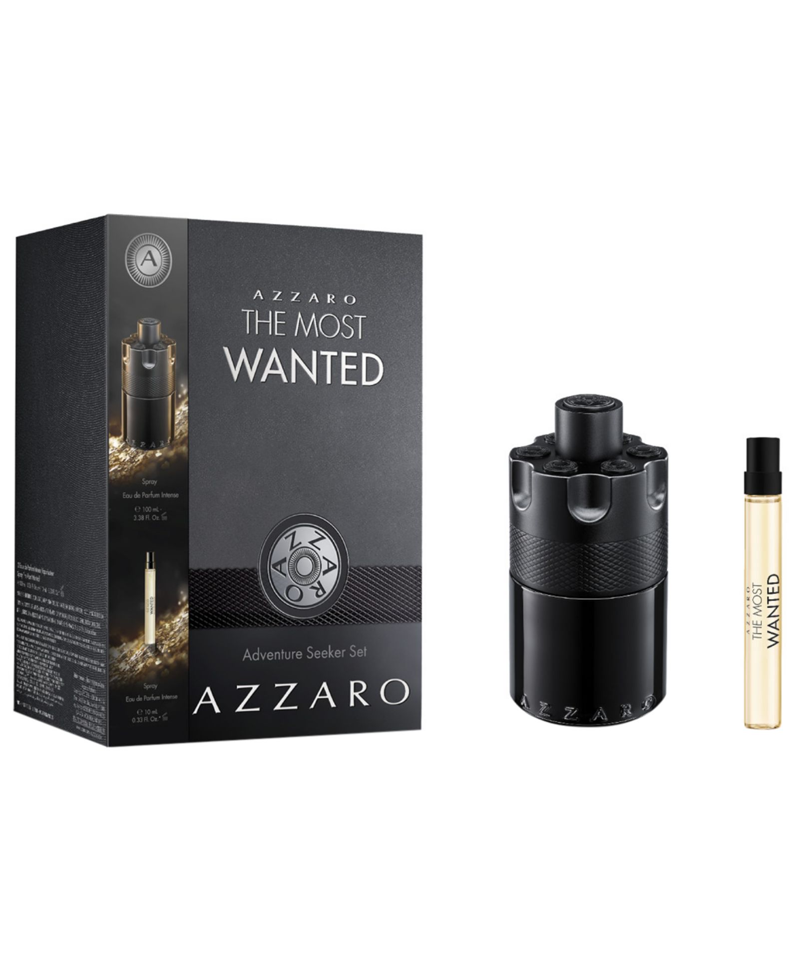 Azzaro Подарочный набор парфюмерии The Most Wanted Eau de Parfum Intense, 2 части