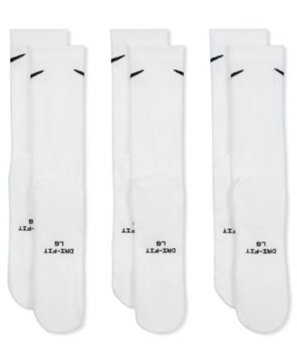 Nike Unisex повседневные носки Everyday Elevated Crew, 3-Pack