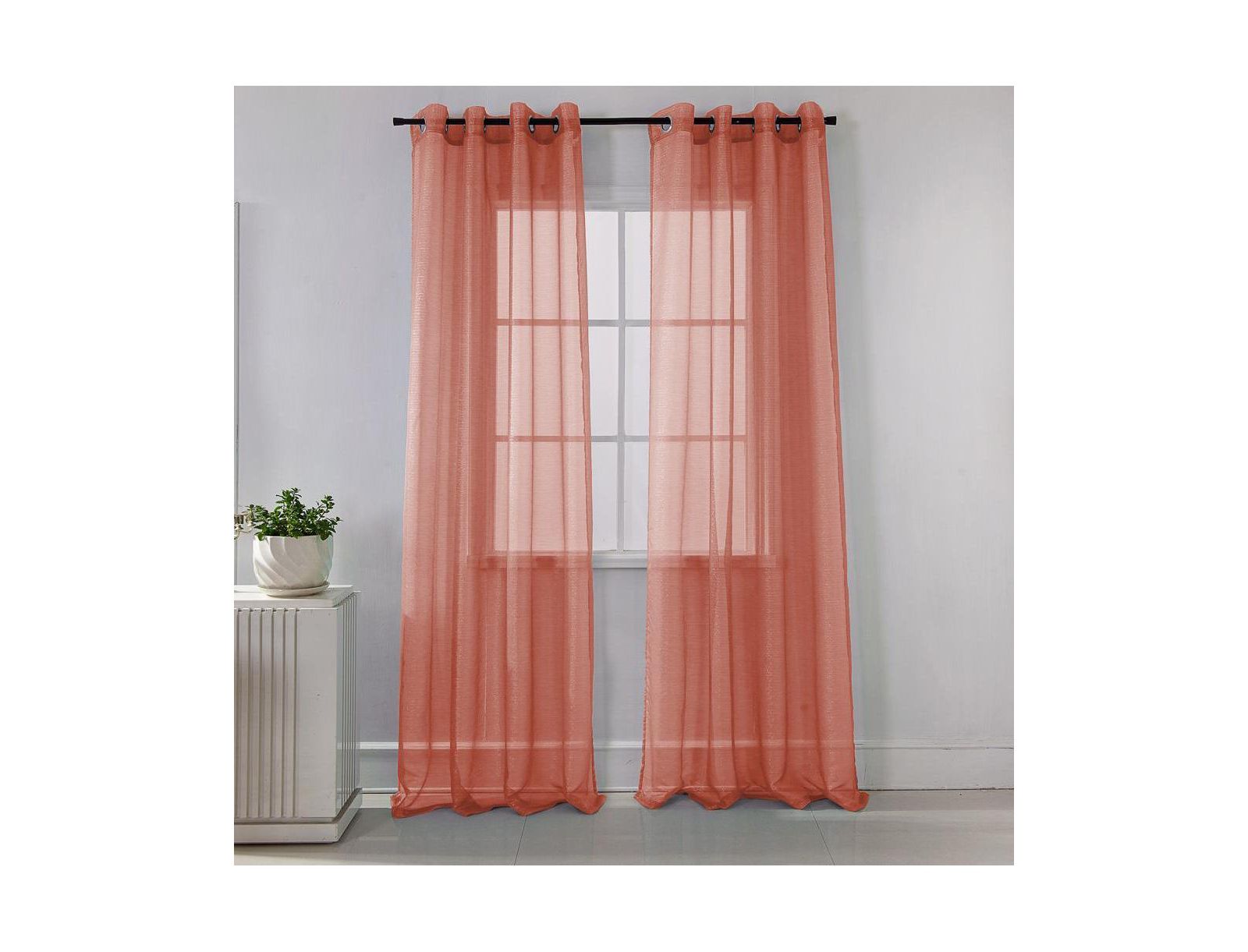RT Designers Collection штора Ramallah Lonnie с люверсами, 54x90"