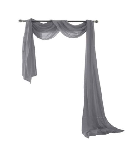 Декоративная прозрачная занавеска-шарф Olivia Gray Celine - 55" x 216"