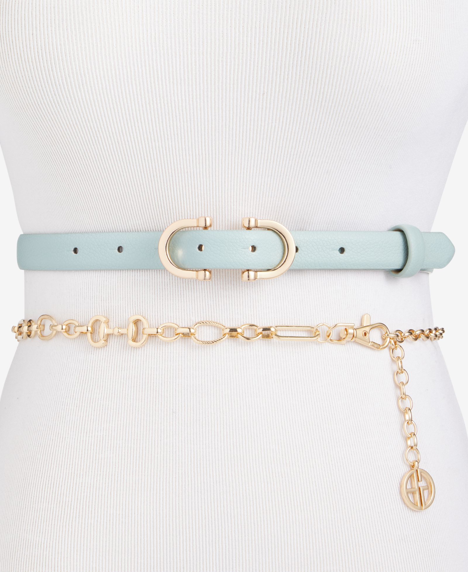 Giani Bernini 2 for 1 Set Horsebit Chain and Horsebit Buckle Belt, Macy's Exclusive