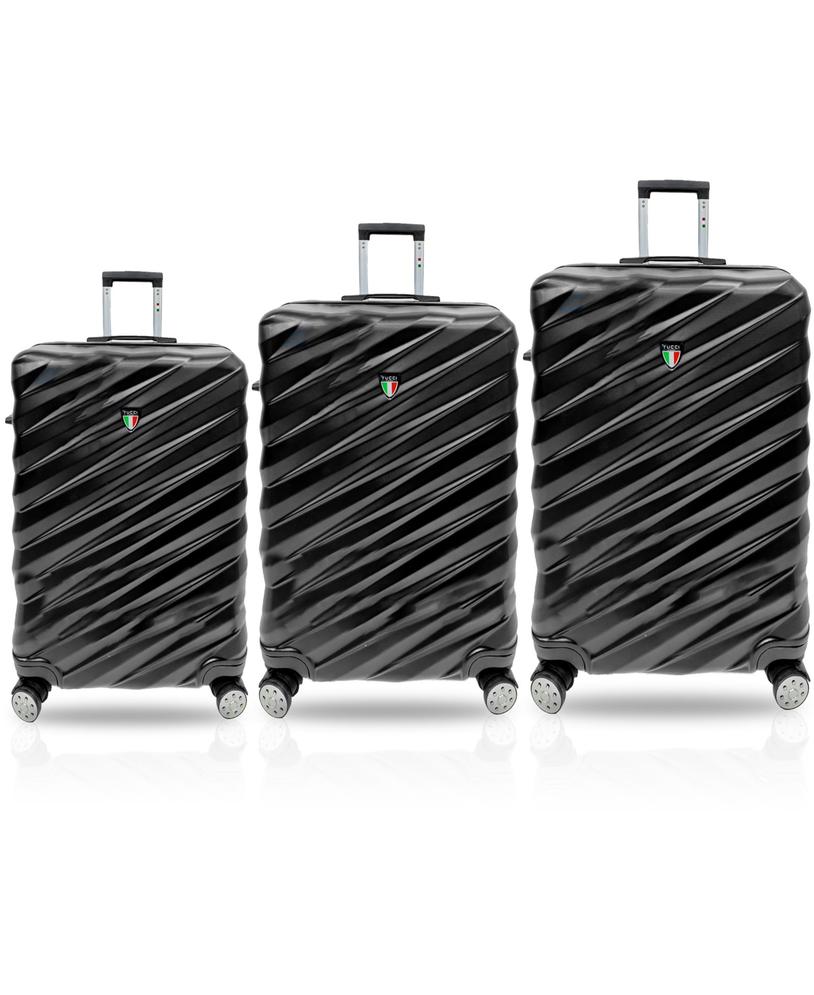 Tucci Italy Storto 3-Pc. Hardside Luggage Set