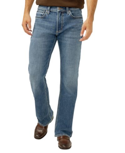 Мужские джинсы Silver Jeans Co. Zac Relaxed-Fit Straight-Leg