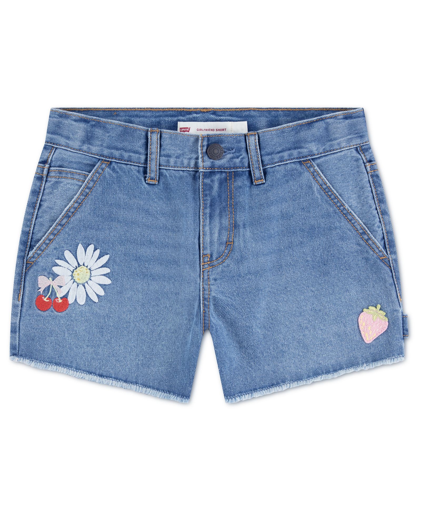 Шорты Levi's Girlfriend Applique для девочек 7-16