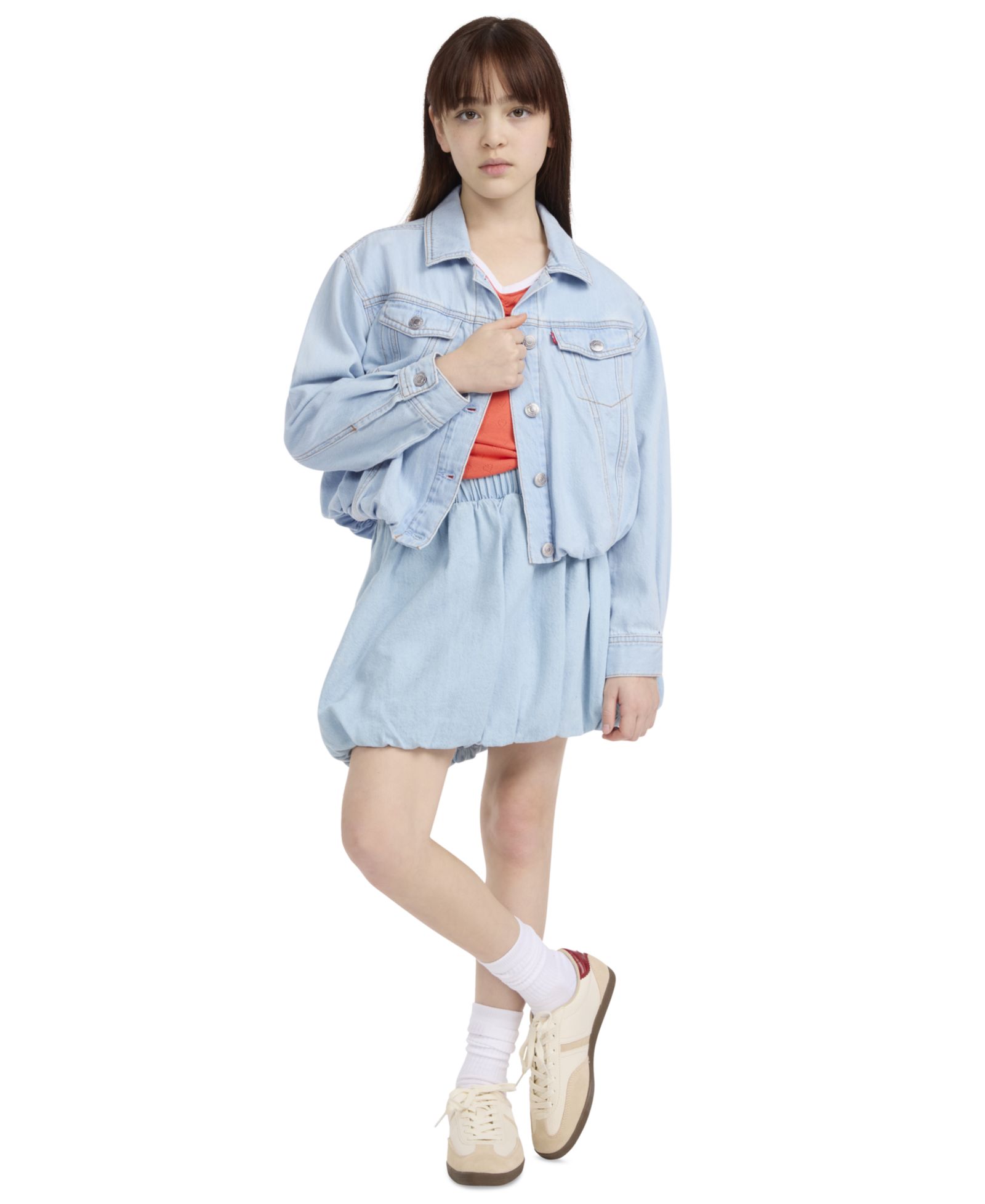 Детская куртка Levi's 7-16 Bubble Trucker
