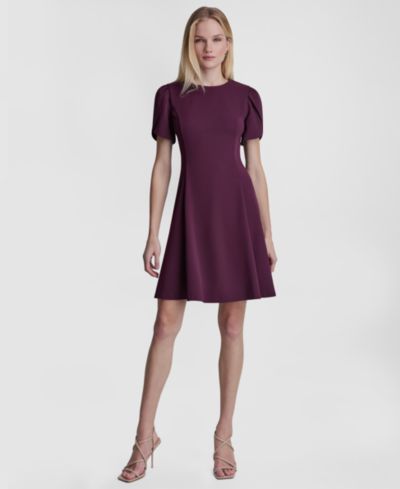Женское платье DKNY Tulip-Sleeve Fit and Flare