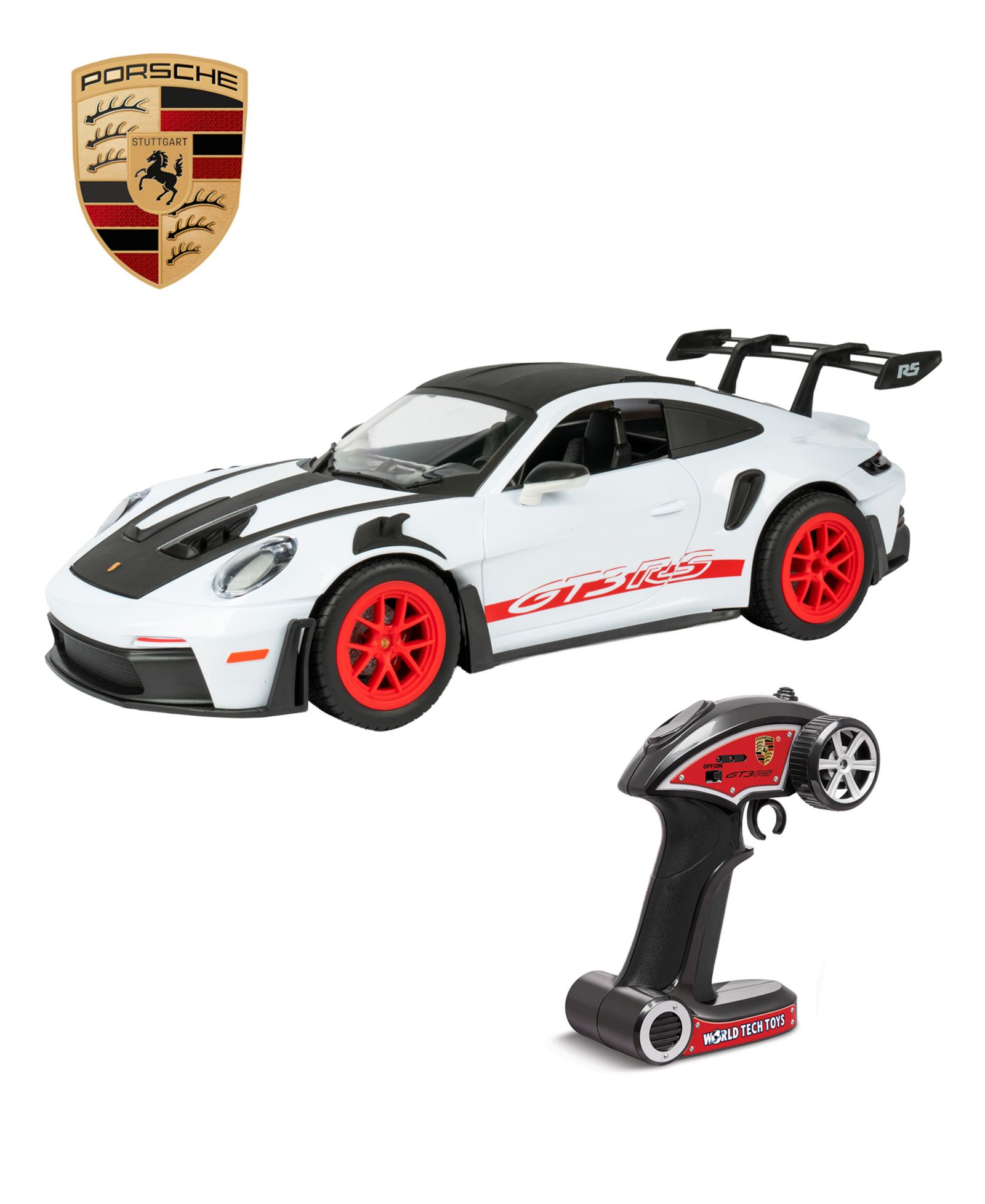 World Tech Toys Машинка на радиоуправлении Porsche GT3 RS 1:10 RTR