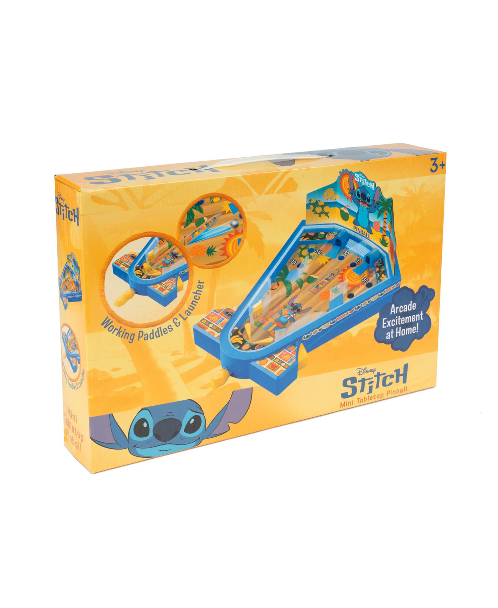 World Tech Toys Stitch Tabletop Pinball Game, Ages 4+