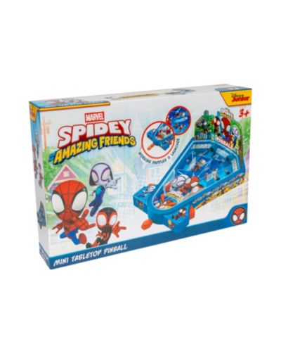 World Tech Toys Spidey and His Amazing Friends мини-пинабол игра на стол