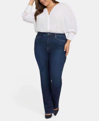 NYDJ Plus Size Billie Mini Bootcut Jeans