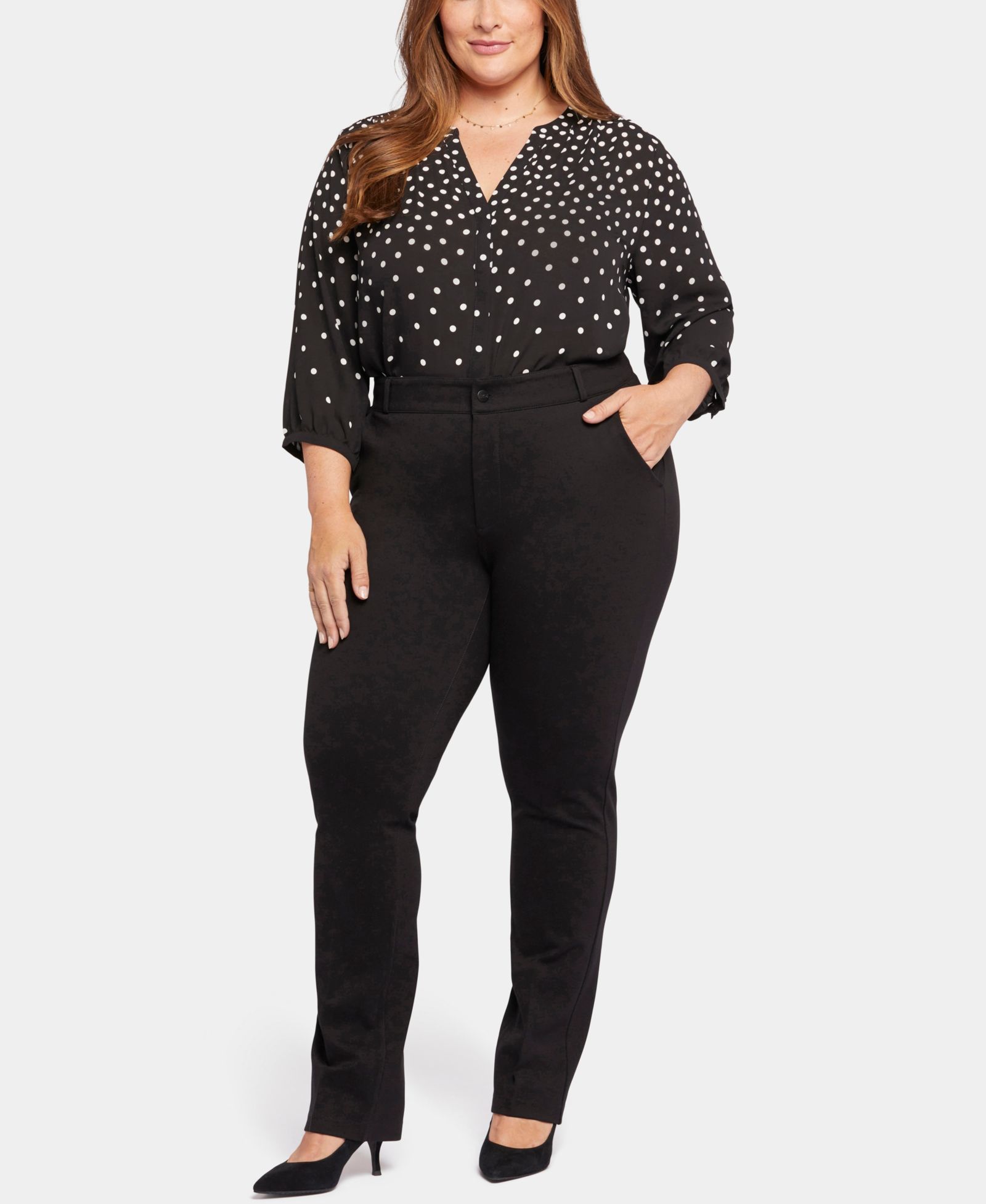 NYDJ Plus Size классические брюки