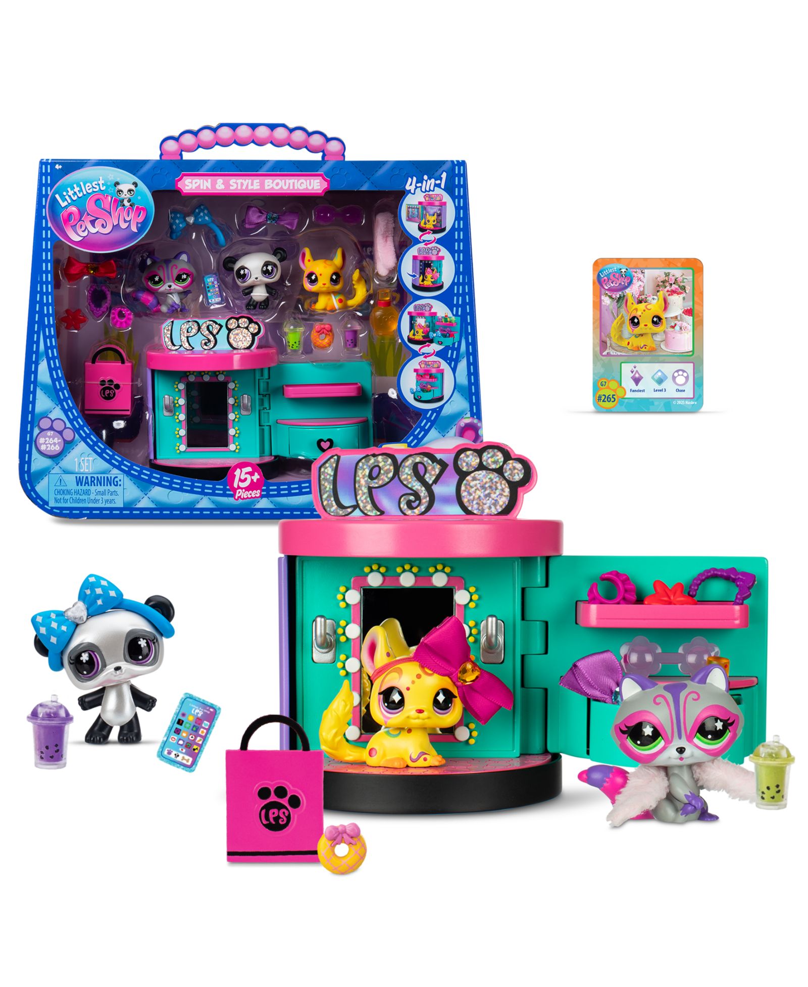 Игровой набор Littlest Pet Shop Spin and Style Boutique