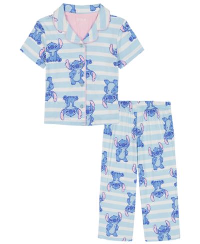 Пижамный комплект Lilo Stitch Girls' Toddler 2T-4T Printed Top and Pants, 2-Piece