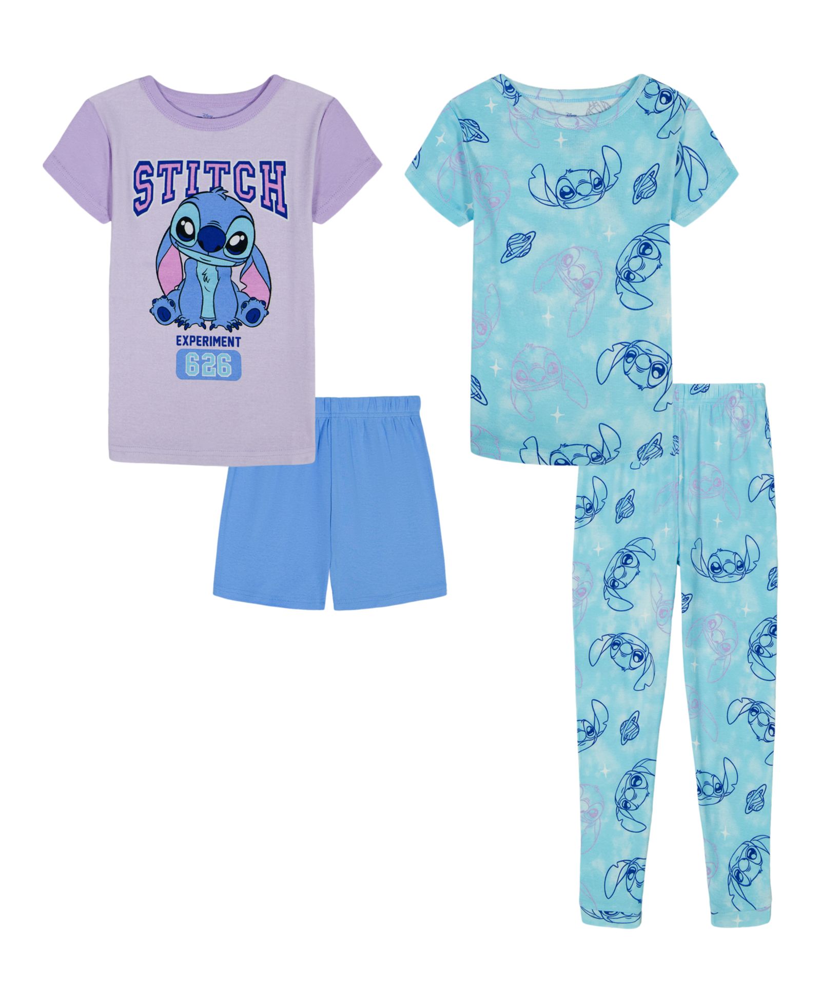 Пижамный набор Lilo Stitch Girls 4-Piece