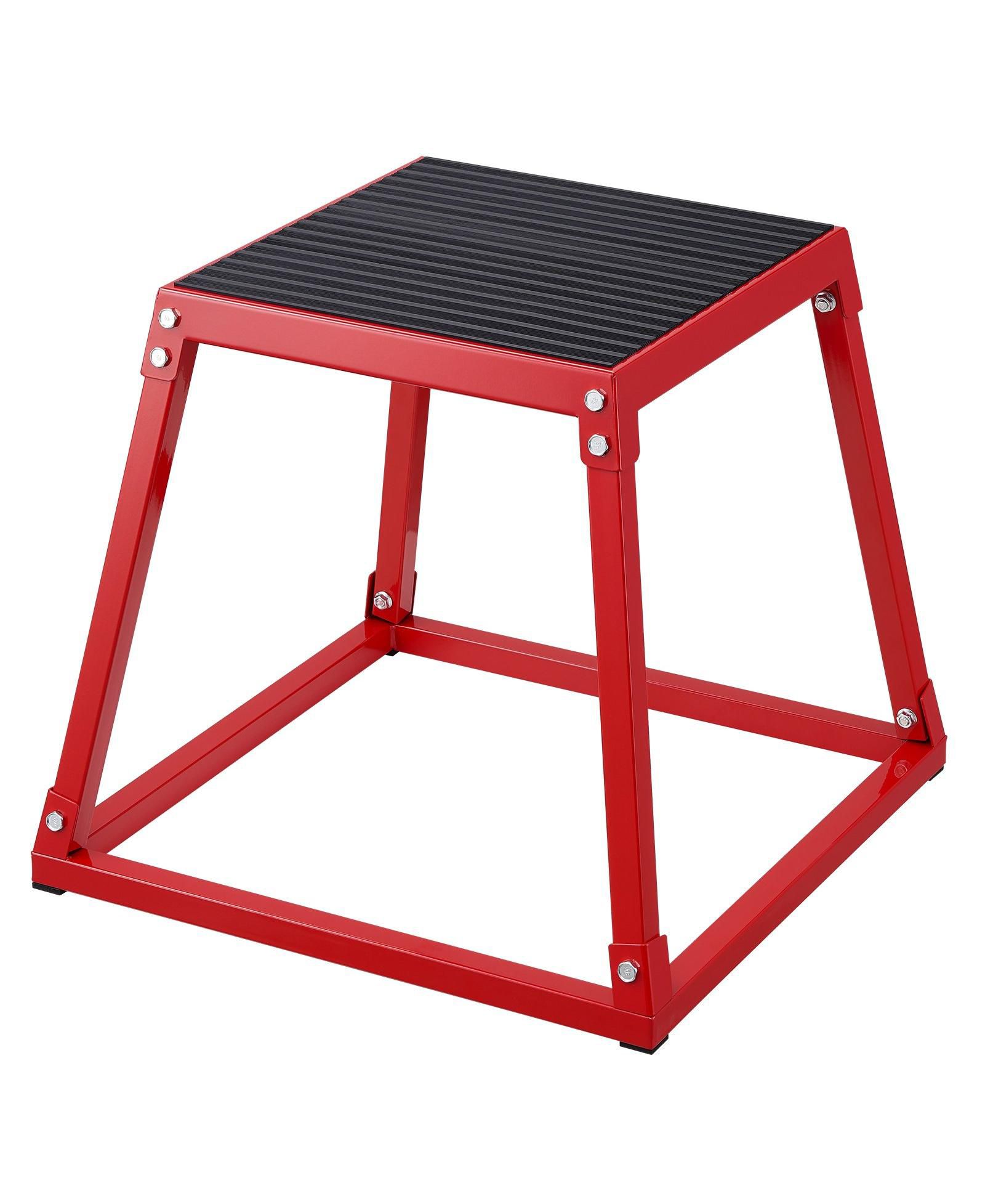 Платформа для прыжков SUGIFT 18" Steel Plyo Jump Box Red