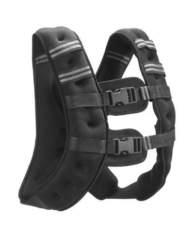 Утяжеленный жилет SUGFIT 16 LB Adjustable Fitness с отражающими полосками