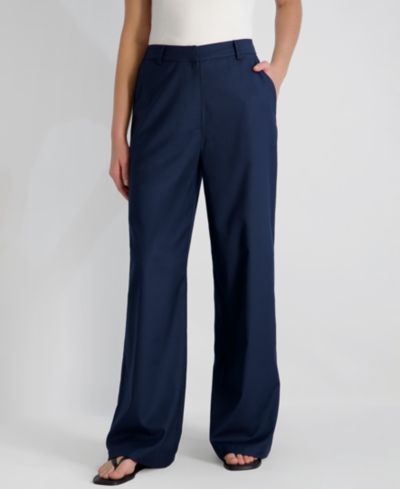 Женские брюки French Connection Twill High-Rise Relaxed Ankle