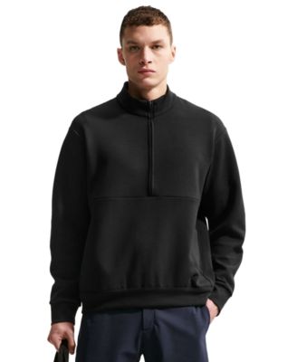 Nike мужской свитшот с воротником-стойкой и молнией наполовину Dri-FIT