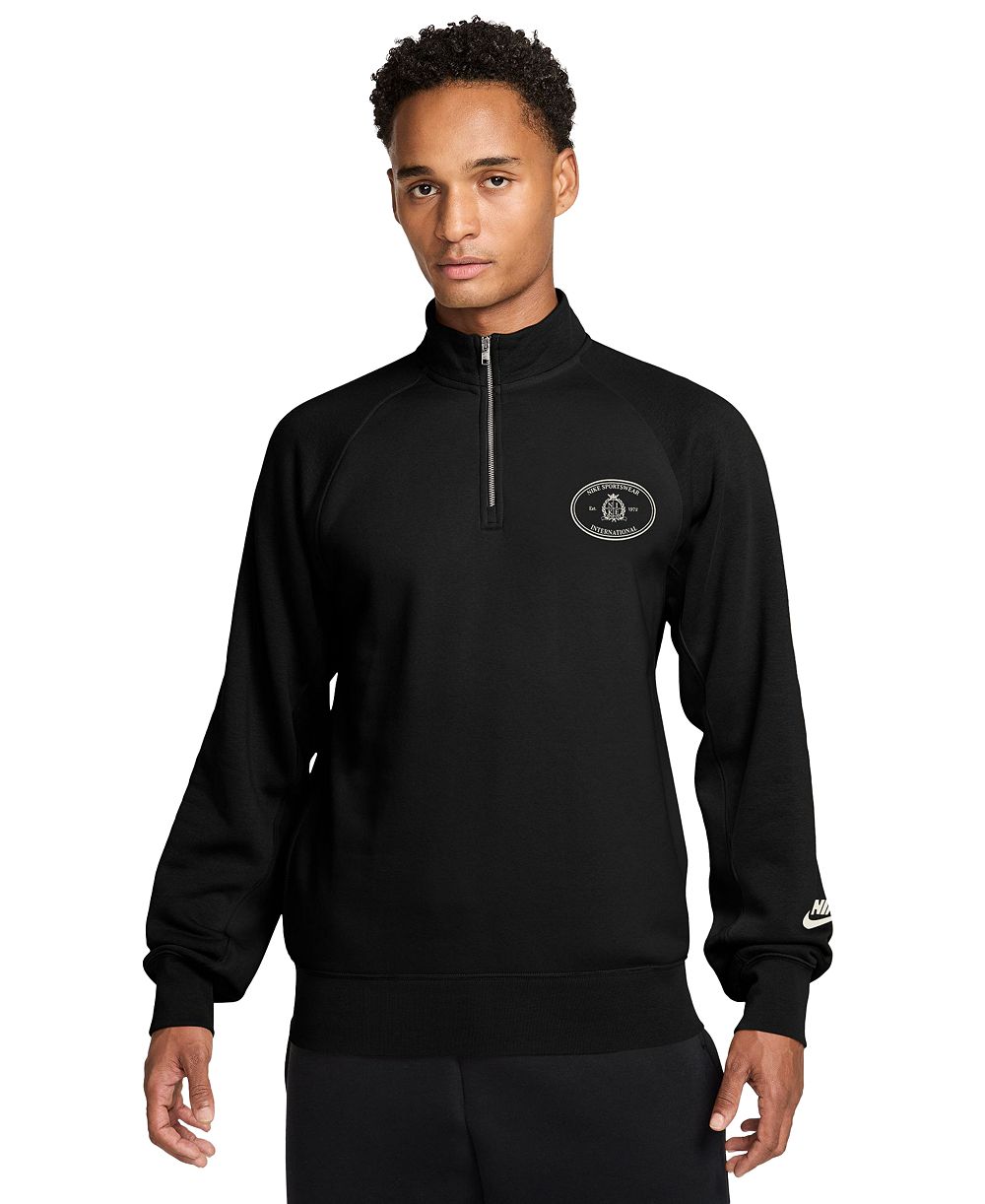 Nike мужской флисовый джемпер Club Half-Zip