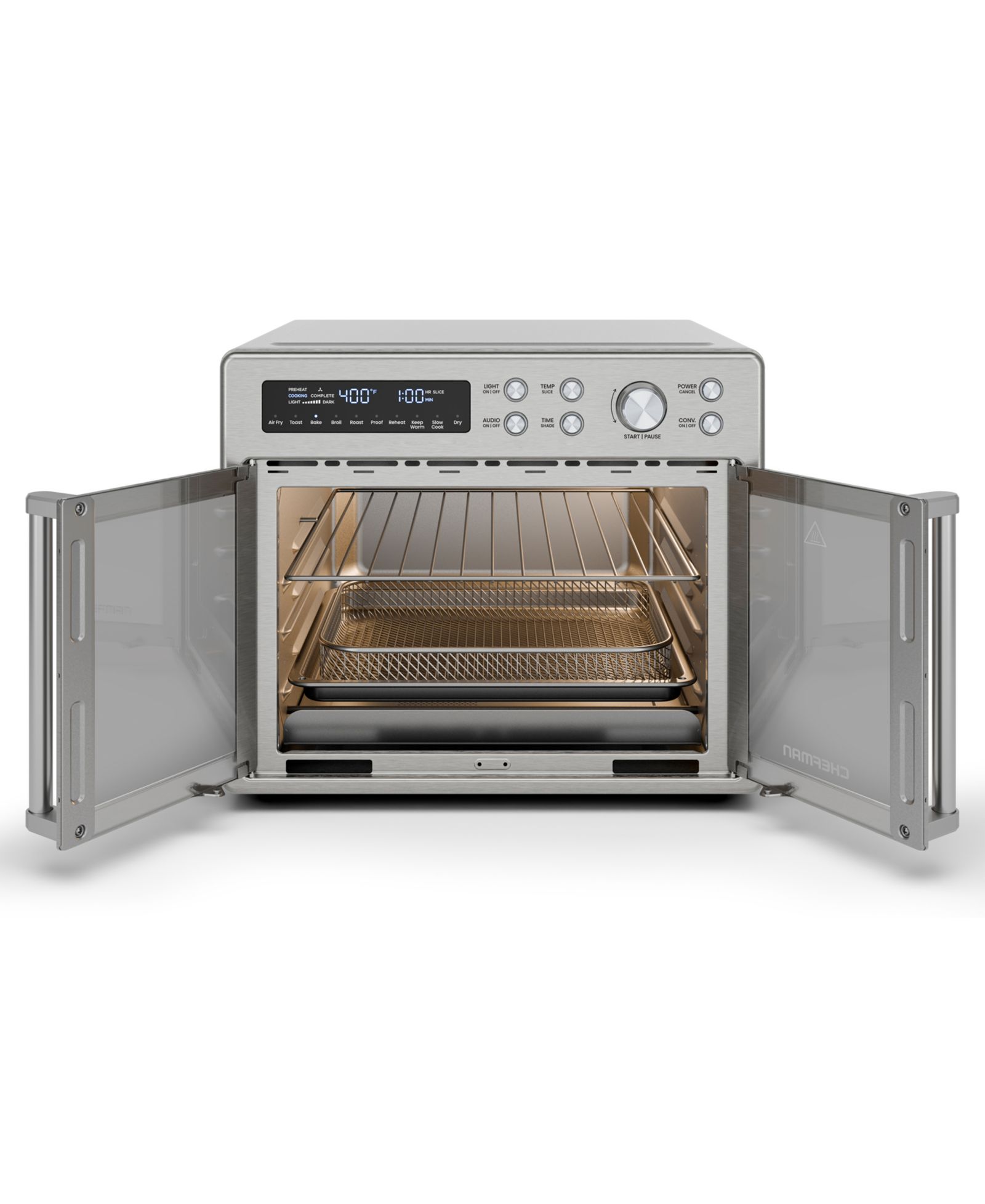 Chefman Toast-Air тостерная печь и аэрофритюрница с распашной дверцей