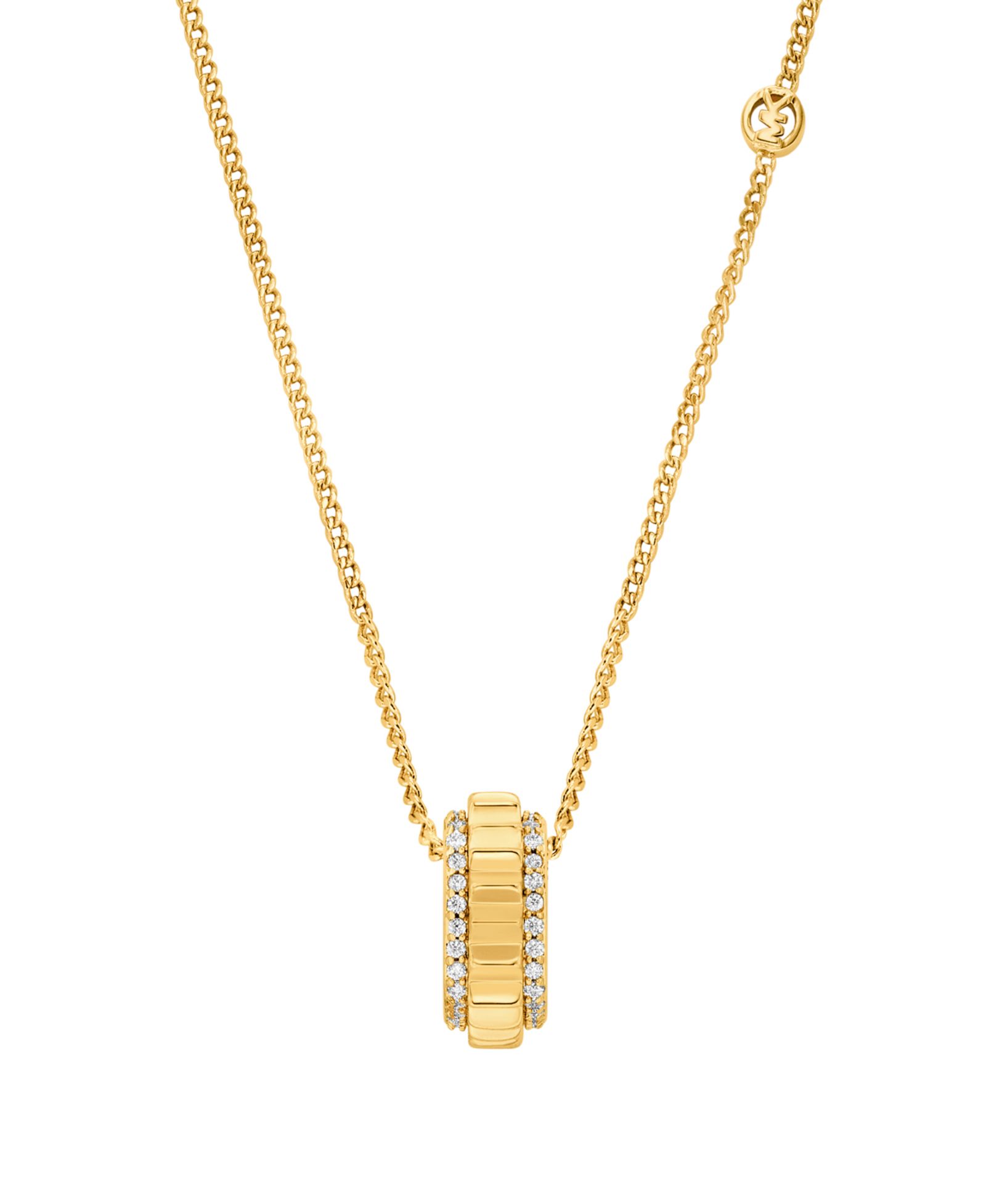Золотистое ожерелье Michael Kors Lexington