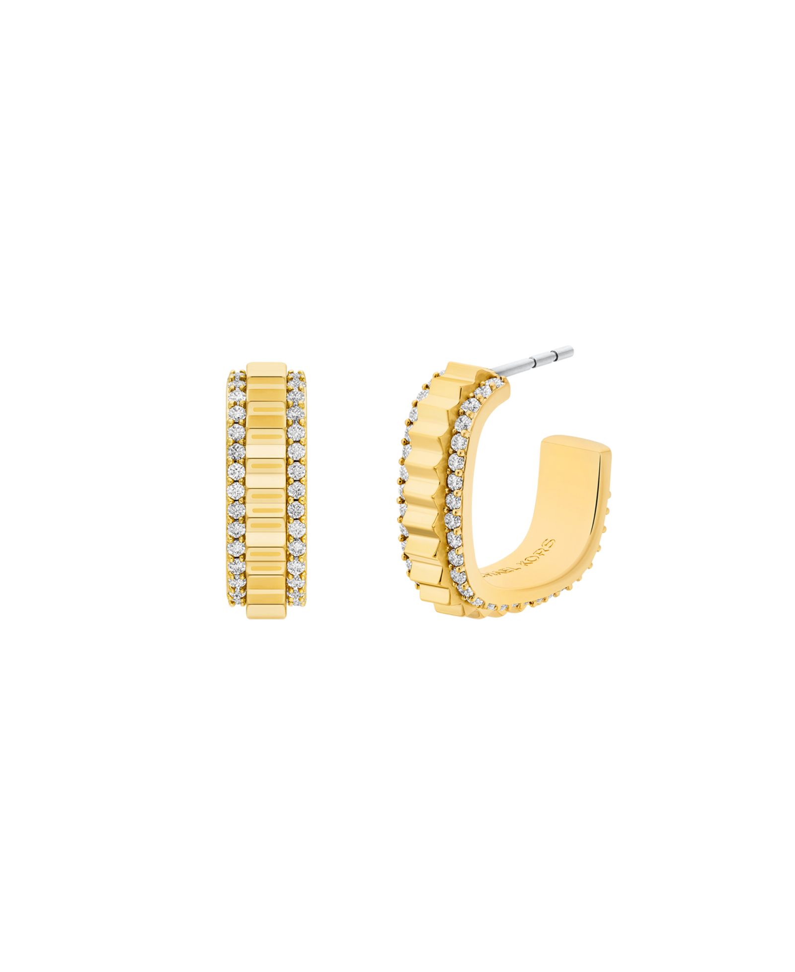 Серьги-кольца Michael Kors Lexington Small Hoop