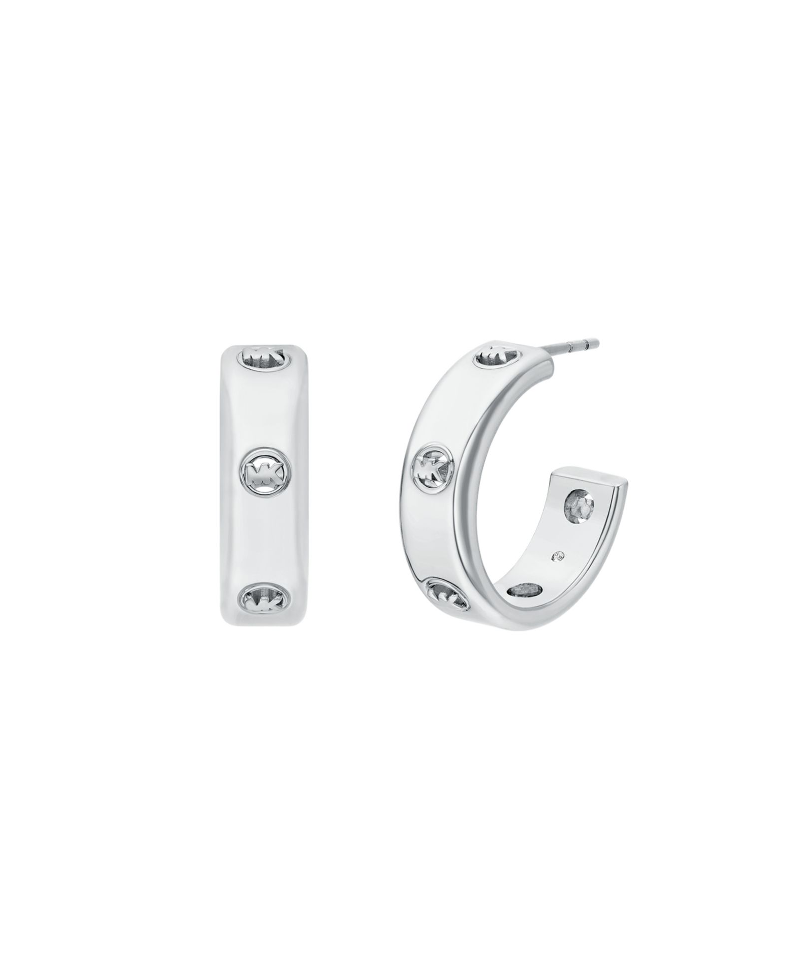 Серьги-кольца Michael Kors с логотипом