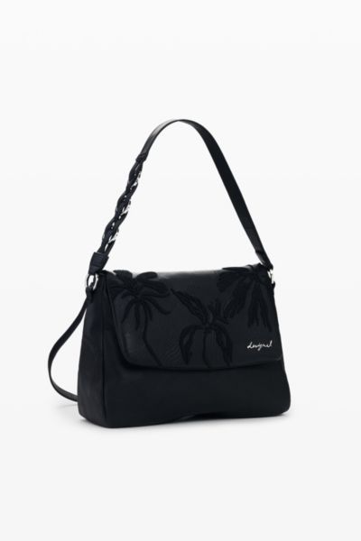 Desigual Женский рюкзак с вышитыми брелоками M