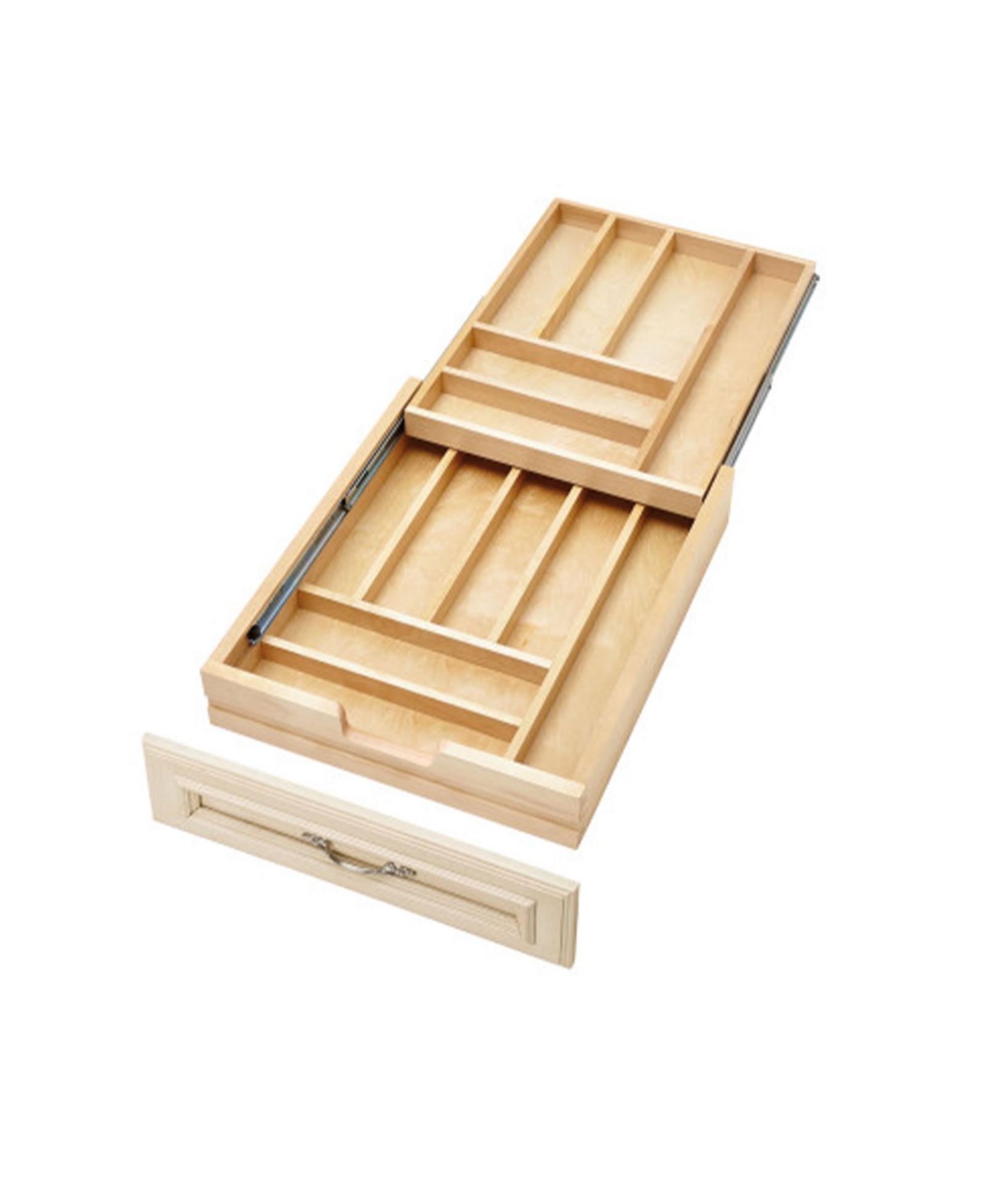 Органайзер для столовых приборов Rev-A-Shelf 18'' Tiered Cutlery с BLUM Soft-Close