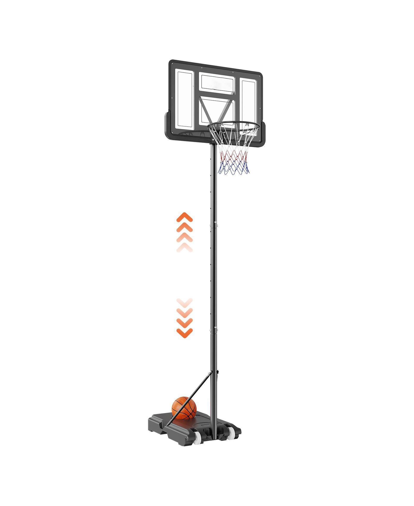Баскетбольное кольцо Mecale 44-Inch Adjustable с колесами и Fillable Base