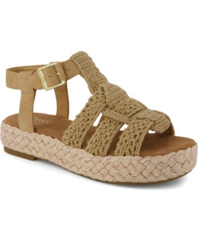 TOMS Женские сандалии на платформе Jac Fisherman