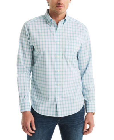 Nautica Men's Plaid Classic-Fit Plaid Shirt