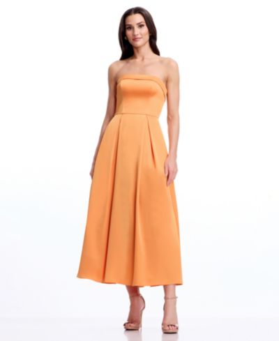 Dress the Population Women's Mika Sleeveless Midi Dress